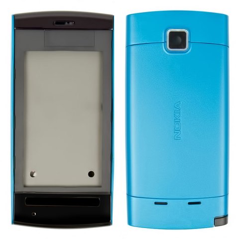 Корпус для Nokia 5250, High Copy, синій