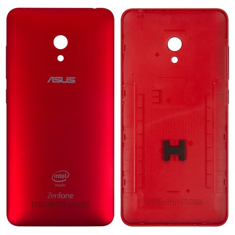 Задня панель корпуса для Asus ZenFone 5 Lite A502CG , червона