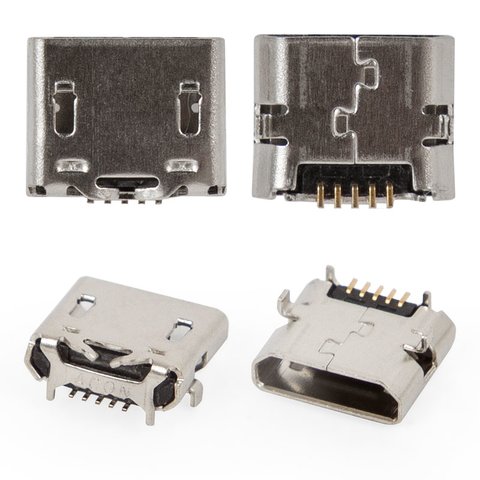 Коннектор зарядки для Asus FonePad 7 FE170CG, 5 pin, тип 2, micro USB тип B, K012  long