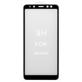 Защитное стекло All Spares для Samsung A530 Galaxy A8 (2018), 5D Full Glue, черный