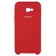 Чехол для Samsung J415 Galaxy J4+, красный, Original Soft Case, силикон, red (14)