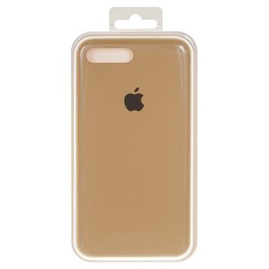 Чехол для iPhone 7 Plus, iPhone 8 Plus, золотистый, Original Soft Case, силикон, gold 29 