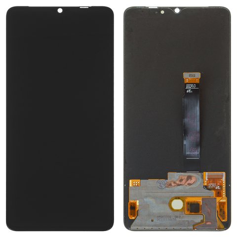 Дисплей для Realme X2 Pro, чорний, без рамки, Оригінал переклеєне скло , RMX1931