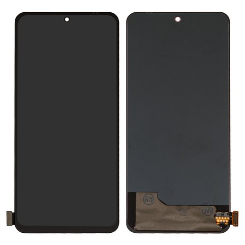 Дисплей для Xiaomi Poco X5, Redmi Note 12 4G, Redmi Note 12 5G, черный, без рамки, High Copy, OLED 