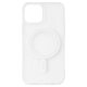 Чохол MagSafe для iPhone 12, iPhone 12 Pro, прозорий, магнітний, силікон