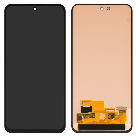 Дисплей для Samsung A556 Galaxy A55, черный, без рамки, High Copy, OLED 