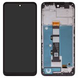Дисплей для Motorola Moto G22 XT2231, черный, с рамкой, High Copy