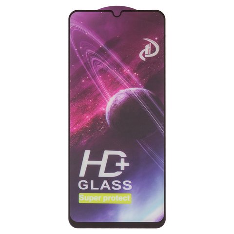 Защитное стекло All Spares для Infinix Hot 50 4G X6882 , совместимо с чехлом, Full Glue, черный, cлой клея нанесен по всей поверхности