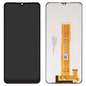 Дисплей для Samsung A125F Galaxy A12, A127 Galaxy A12 Nacho, A326 Galaxy A32 5G, M127 Galaxy M12, M326 Galaxy M32 5G, черный, без рамки, High Copy