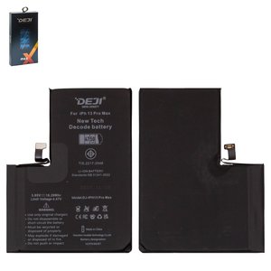 Акумулятор Deji для Apple iPhone 13 Pro Max, Li ion, 3,85 B, 4750 мАг, збільшена ємність, без помилки, decode battery