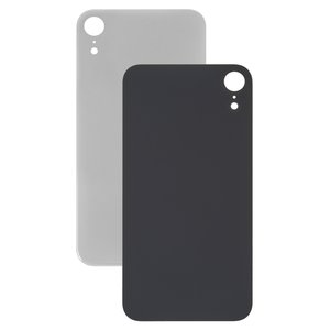 Panel trasero de carcasa puede usarse con iPhone XR, blanco, no es necesario desmontar la cámara, big hole