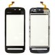 Touchscreen compatible with Nokia 5228, 5230, 5233, 5235, (Copy, black)