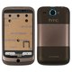 Housing compatible with HTC A3333 Wildfire, (brown)