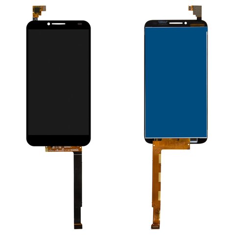 LCD compatible with Alcatel One Touch 6037 Idol 2, black, without frame 
