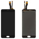 Pantalla LCD puede usarse con Meizu M5 Note, negro, sin marco, original (vidrio reemplazado), M621H, M621Q, M621C, M621M