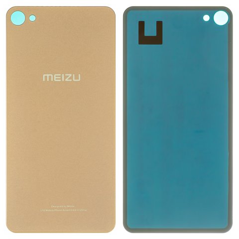 Housing Back Cover compatible with Meizu U20, golden 