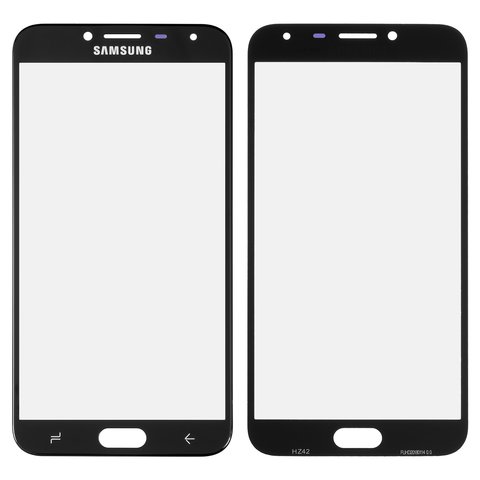 Vidrio de carcasa puede usarse con Samsung J400F Galaxy J4 2018 , negro