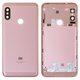 Housing Back Cover compatible with Xiaomi Mi A2 Lite, Redmi 6 Pro, (pink, M1805D1SG)