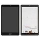 LCD compatible with Acer Iconia One 8 B1-820 , (black, without frame)