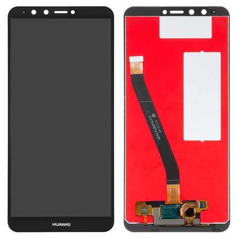 Pantalla LCD puede usarse con Huawei Enjoy 8 Plus, Y9 2018 , negro, sin marco, Original PRC , FLA LX1 FLA LX3