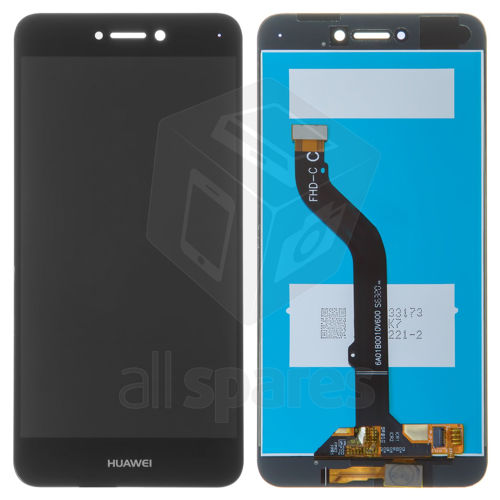 Lcd Compatible With Huawei Gr3 17 Honor 8 Lite Nova Lite 16 P8 Lite 17 P9 Lite 17 Black With Touchscreen Grade B Copy Pra La1 Pra Lx2 Pra Lx1 Pra Lx3 All Spares