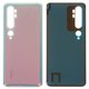 Housing Back Cover compatible with Xiaomi Mi Note 10, Mi Note 10 Pro, (white, M1910F4G, M1910F4S)