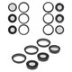 Camera Lens compatible with iPhone 11 Pro Max, (gray, with frames, set 6 pcs., matte space gray)