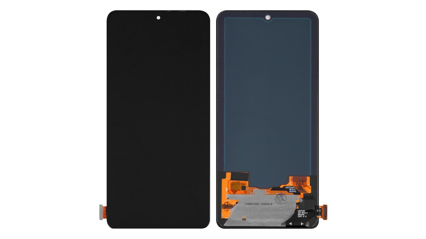 Дисплей для Xiaomi Mi 11i, Poco F3, Redmi K40, черный, без рамки, High  Copy, (OLED) - All Spares