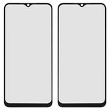 Housing Glass compatible with Samsung A032 Galaxy A03 Core, (black)