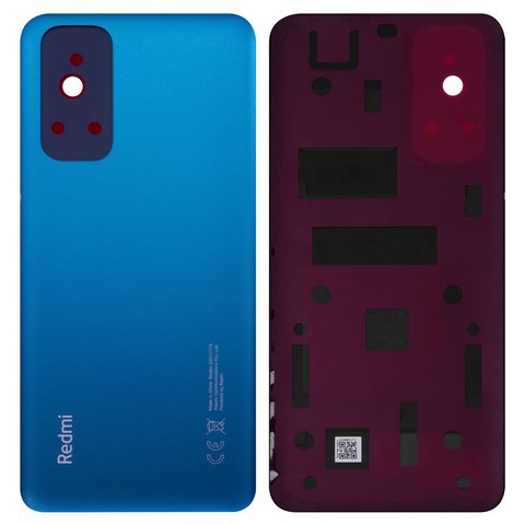 Housing Back Cover compatible with Xiaomi Redmi Note 11, Redmi Note 11S, dark blue 