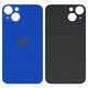 Housing Back Cover compatible with iPhone 13, (dark blue, no need to remove the camera glass, AAA, big hole)
