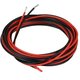 Alambre con aislamiento de silicona 18AWG, 0.75 mm², 1 m, rojo, UL3135