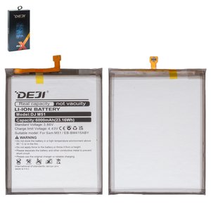 Battery Deji EB BM415ABY  compatible with Samsung M515 Galaxy M51, M515F Galaxy M51, Li ion, 3.86 V, 6000 mAh 