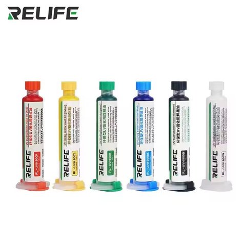 Soldering Mask RELIFE RL UVH900Y , yellow, 10 ml, UV 
