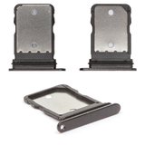 SIM Card Holder compatible with Google Pixel 6 Pro, (black, stormy black)