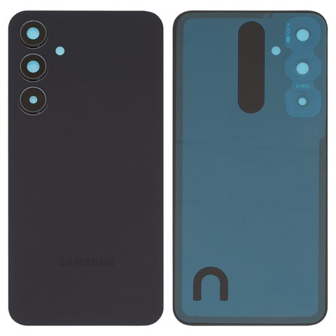 Housing Back Cover compatible with Samsung A356 Galaxy A35 5G, dark blue, with camera lens, navy 