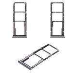 SIM Card Holder compatible with Xiaomi Redmi 13C, (black, midnight black)