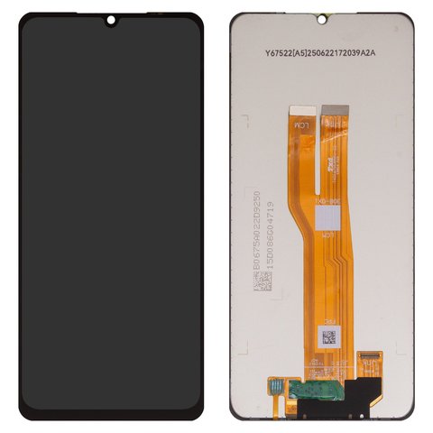 LCD compatible with Samsung A075 Galaxy A07 4G, black, without frame, Original PRC  