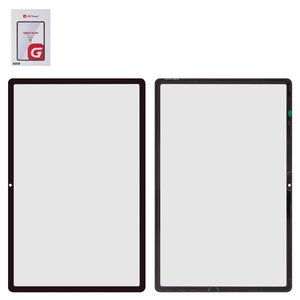 Housing Glass G+OCA PRO compatible with Samsung X610, X616  Galaxy Tab S9 FE Plus, with OCA film, black 