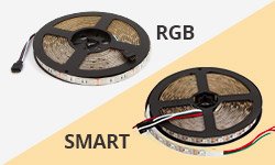 Чим відрізняється світлодіодна SMART-стрічка від звичайної кольорової RGB-стрічки