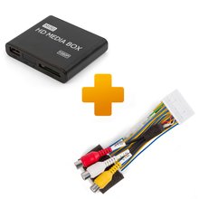 Multimedia Full HD Player and Connection Cable Kit for Toyota Citroen Peugeot X Touch X Nav Monitors - Short description