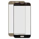 Housing Glass compatible with Samsung A800F Dual Galaxy A8, (golden)