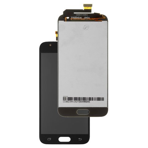 LCD compatible with Samsung J330 Galaxy J3 2017 , black, without adjustment of light, Copy 