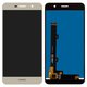 LCD compatible with Huawei Y6 Pro, (golden, Logo Huawei, without frame, Original (PRC), TIT-AL00/TIT-U02)