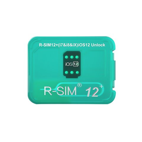 R Sim 12+ Card for iPhone X 8 8 Plus 7 7 Plus 6s 6s Plus 6 6 Plus 5 SE 5s 5c 5