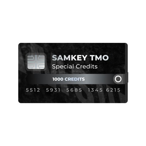 Специальные кредиты Samkey TMO 1000 кредитов 