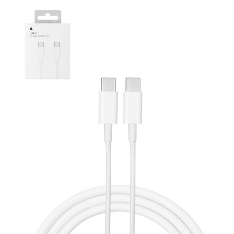 USB Cable, 2xUSB type C, 100 cm, white, service pack box