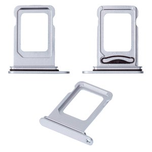 SIM Card Holder compatible with iPhone 15, iPhone 15 Plus, dark blue, dual sim 