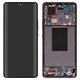 LCD compatible with Xiaomi 12 Pro, (black, with frame, Original (PRC), 2201122C, 2201122G)