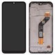 LCD compatible with Tecno Pop 5 LTE, (black, with frame, Original (PRC), BD4, BD4i, BD4a)